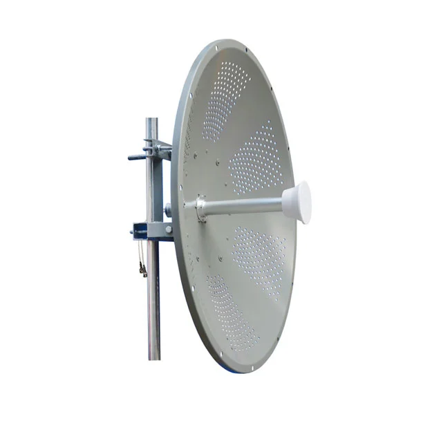 3300 3800mhz cbrs high gain 28dbi mimo dish antenna