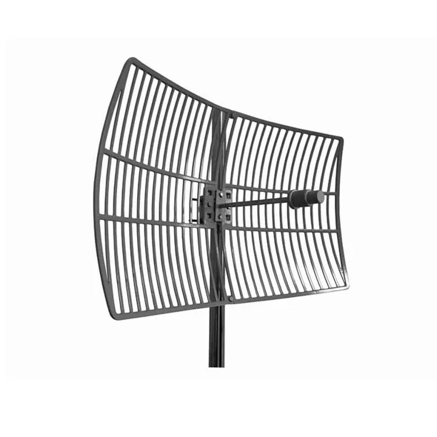 5.1-5.8GHz 27dBi Die Cast Grid Antenna (AC-D5158G27-0406)