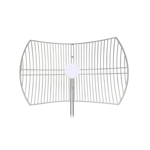 5 8g wifi 28dbi mimo grid antenna with 2 n female connector