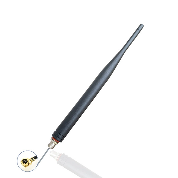 470 510mhz rubber terminal whip antenna with ipex