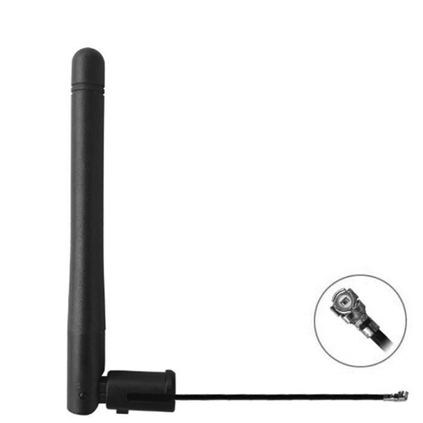 Terminal Mounted 2.4/5.8G Dual Band Antennas With IPEX Connector (AC-Q2458-L24W)