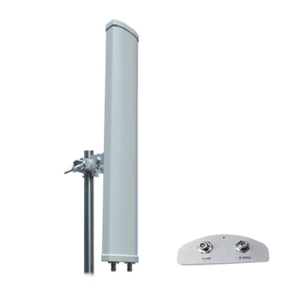 2.4/5GHz Dual Band 14/16 dBi 90 Degree Sector Antenna (AC-D2458V14X2-90)