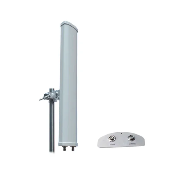 2.4GHz 18dBi 90 Degree ±45° MIMO Sector Antenna (AC-D24V18X2-90X)