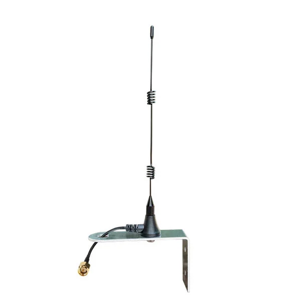 2 4g whip spring antenna with l type bracket mount ac q24i06zj