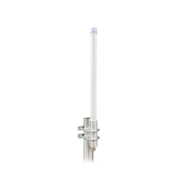 2.4/5.8GHz Dual Band Omni Fiberglass Antenna White Color (AC-Q2458F06)