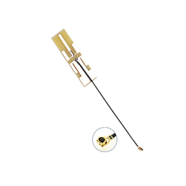 2.4/5.8GHz Dual Band Embedded PCB Antenna With U.FL Connector AC-Q2458N35