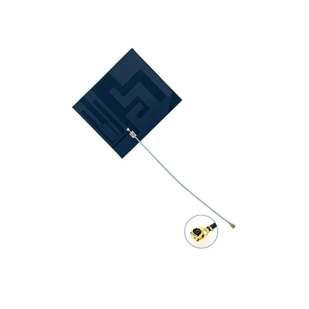 4g lte ultra wide bandwidth wide plate antenna of flex ipex connector ac q7027n25