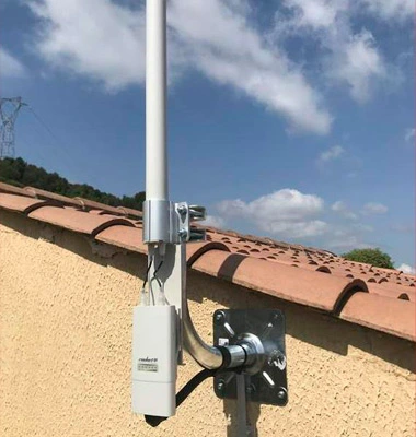 Omni-Directional Fiberglass Antenna Applied to Gateway Equipment