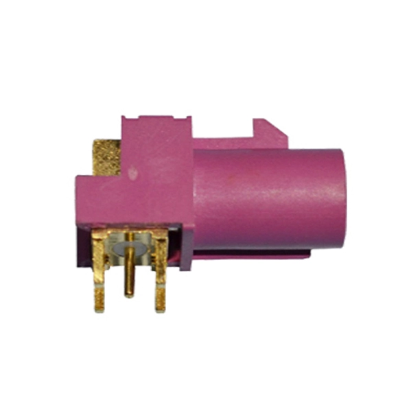 Fakra H Female PCB Mount Right Angle Violet for Radio Controlled  AC-FAKRA-H-PCB