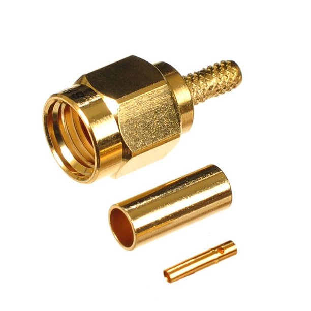 Reversed Polarity SMA Male Connector AC-RP SMA M