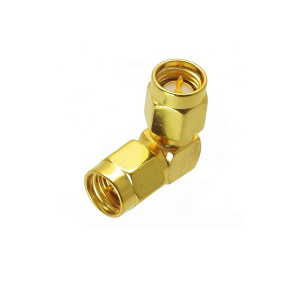 SMA Male to SMA Male Right Angle Adapter AC-ADA-SMAM-SMAM(RA)